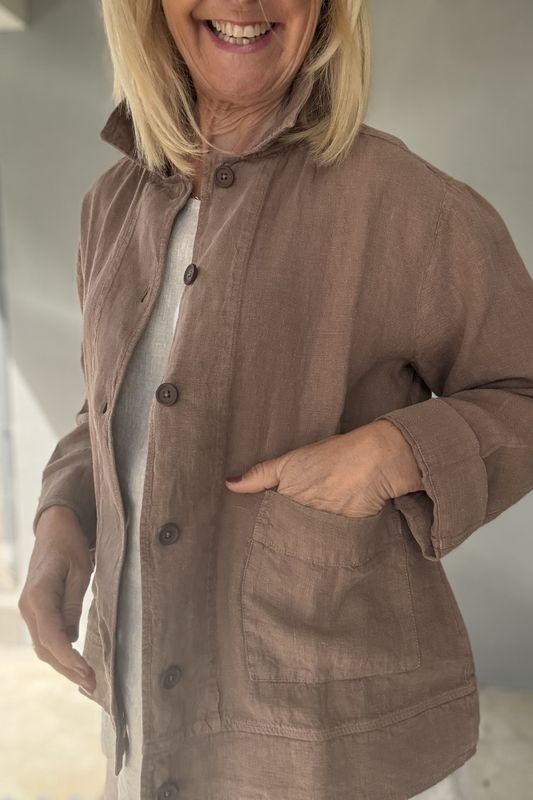 11004 By basics sin gode lin jakke