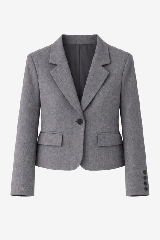 Jane Lushka Eleni viscose basic blazer
