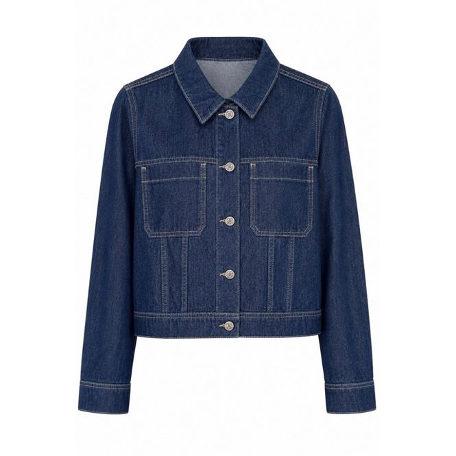 Hovedbilde Bolette mørk jeans jakke fra 2-Biz