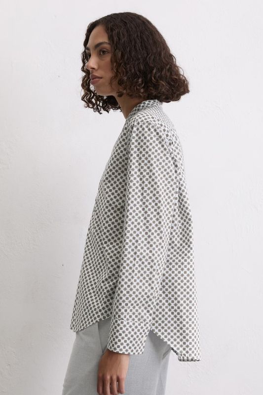 Marc´OPolo skjorte-bluse med print