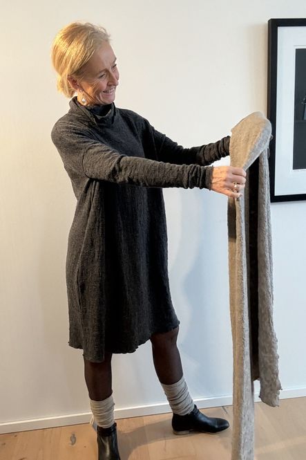 Hovedbilde 7501 By basics kort kjole med lommer