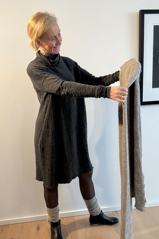 7501 By basics kort kjole med lommer