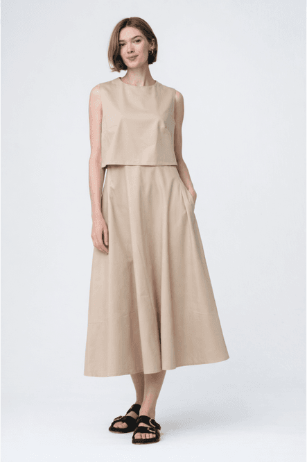 Hovedbilde Poplin mid dress, fra Jane Lushka