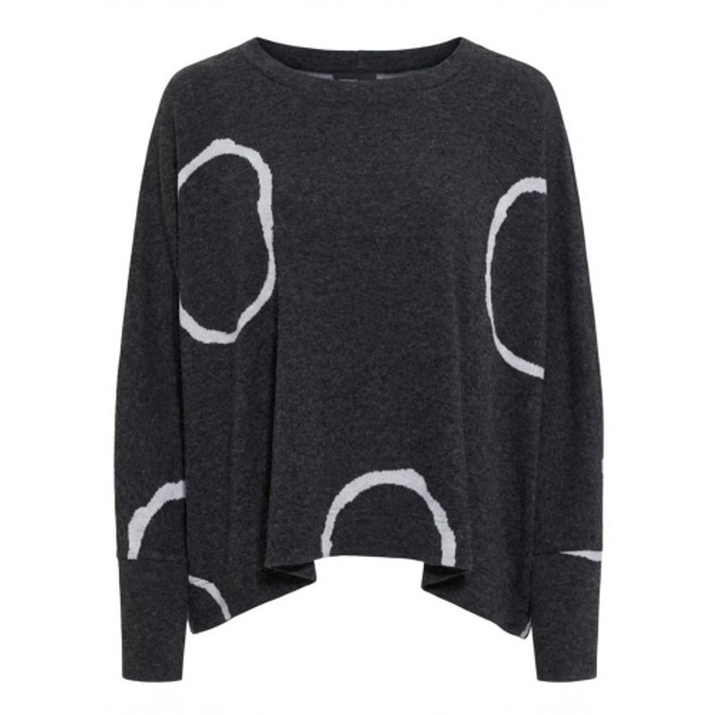 Trine Kryger Blouse Bara i antrasit