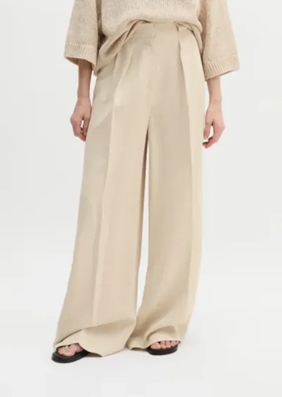 MarcO Polo bukse med lange ben og høyt liv