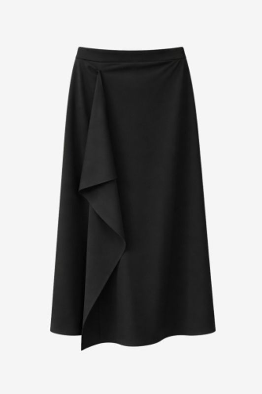 Emilia skirt i teknisk materiale fra Jane Lushka