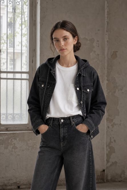Hovedbilde Jessie faded hood jacket fra Jane Lushka