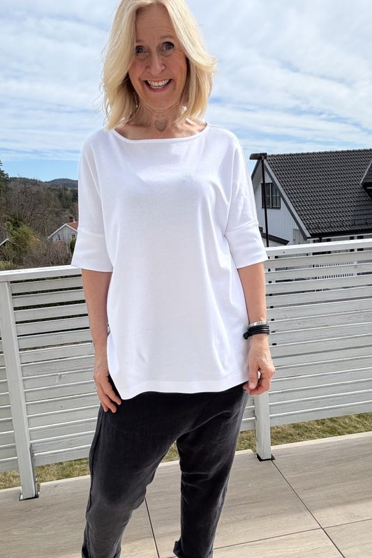 4309 By basics økologiske bomulls T-skjorte 